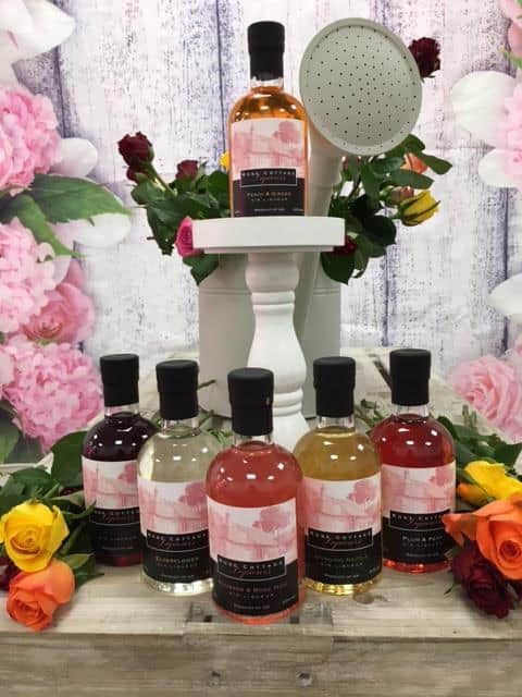 6 Small Bottles of Flavoured Gin Liqueur saving £10 !!