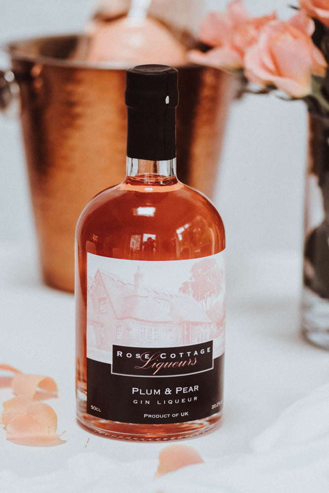 Plum and Pear Gin Liqueur